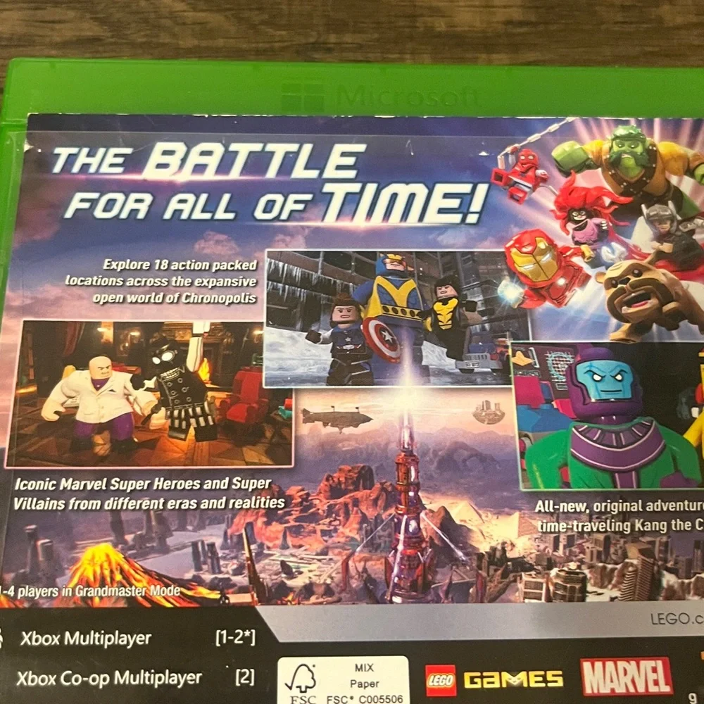 LEGO Marvel Super Heroes 2 Xbox One Game - Marvel Avengers (Tested and Working)